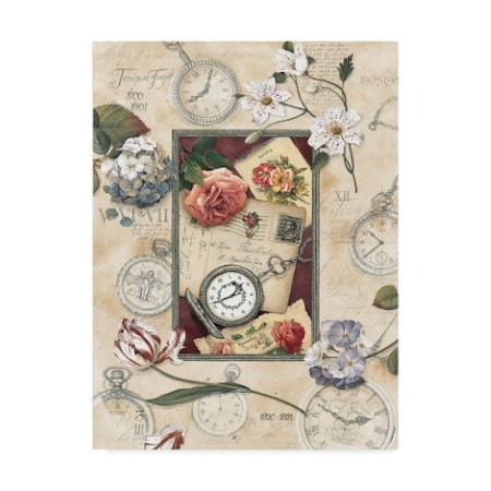 Lisa Audit 'Floral Nostalgia 2' Canvas Art,18x24